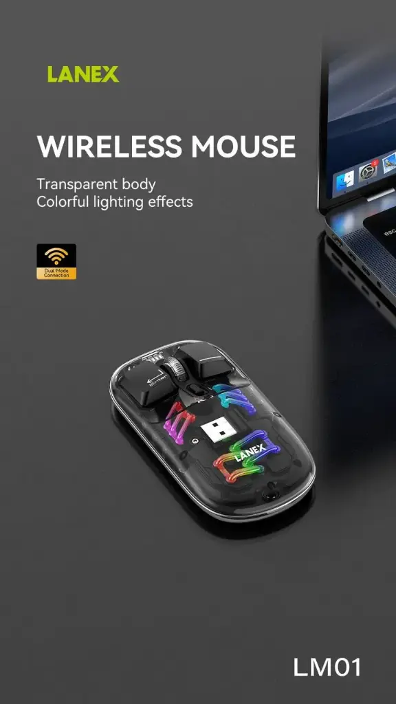 ماوس كمبيوتر ويرلس LANEX LM01