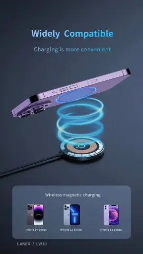 شاحن ويرلس متعدد LANEX LW10