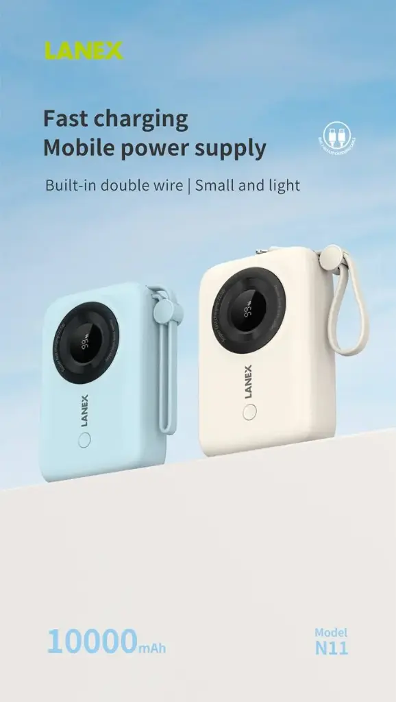 باور بانك 10000mAH LANEX N11