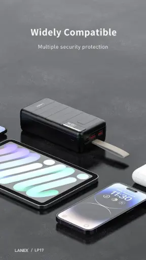 باور بانك 30000mAH LANEX LP17